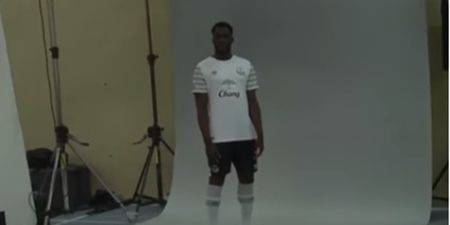 PIC: Seamus Coleman is going to look like white lightning in Everton’s new away jersey