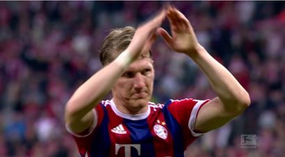 Video: Bundesliga pay tribute to Manchester United-bound Bastian Schweinsteiger