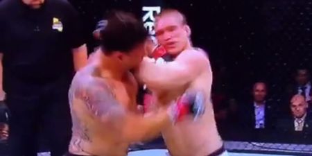 VINE: Frank Mir’s haymaker knock-out at UFC Fight Night San Diego is merely outrageous