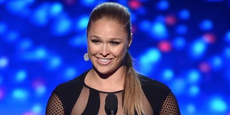 Ronda Rousey gives Floyd Mayweather both barrels after winning ‘Best Fighter’ award