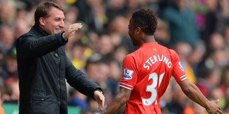 Brendan Rodgers and Raheem Sterling appear to have ended their feud