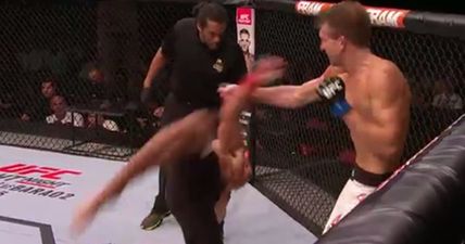 VIDEO: There are creative strikers and then there’s cartwheel-kicking Alan Jouban