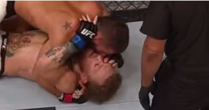 WATCH: Was this Mendes eye gouge on Conor McGregor at UFC 189 intentional or accidental?