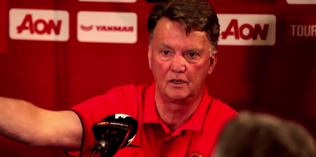 Video: Louis van Gaal slams transfer rumours and says press write “rubbish”