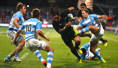 Watch: Ma’a Nonu goes full beast mode against Argentina