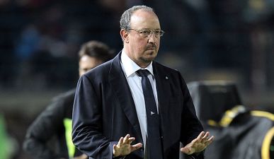 Rafa Benitez doesn’t seem to think Cristiano Ronaldo is the best player in the world