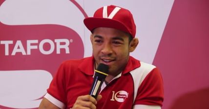 WATCH: Full Jose Aldo press conference in which he says McGregor’s interim title means “nothing”