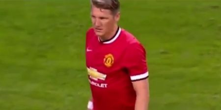 VIDEO: Bastian Schweinsteiger did his best Paul Scholes impression last night for Manchester United