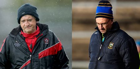 Two senior county football managers have stepped down following defeats