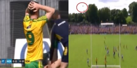 Listen as Monaghan defender admits last-gasp point attempt by Donegal did go over the bar