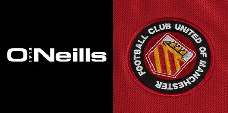 Pic: Irish manufacturers O’Neills have made a sweet new FC United of Manchester kit