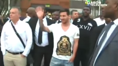 Lionel Messi was reportedly paid a helluva lot of money to visit Gabon