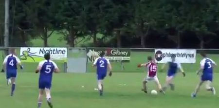 Video: Armagh teen scores spectacular golazo in club football final