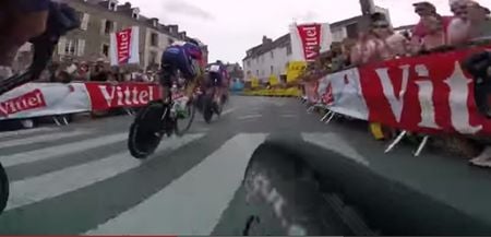 Video: GoPro footage shows just how thrilling it is in the heart of the Tour de France peloton