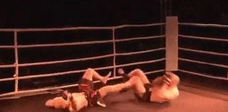 GIF: One of the most bizarre double knockouts in MMA history