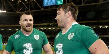 Sean O’Brien and Cian Healy better hope Joe Schmidt doesn’t get wind of their wheelbarrow surfing