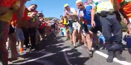 VIDEO: Simply the best on-board footage of the entire Tour De France as fans get within inches of riders