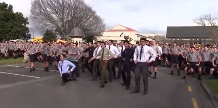 Video: Entire school performs rousing haka at funeral of popular teacher