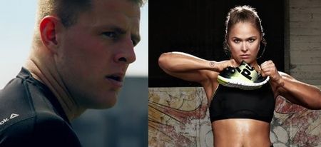 WATCH: Ronda Rousey and JJ Watt star in Reebok’s slick ‘Deep Breath’ advert