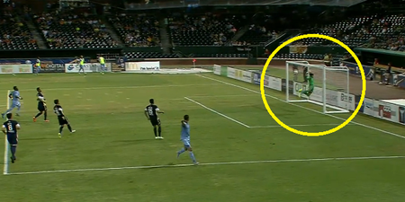 When we show you a save from the North American Soccer League, you know it’s going to be good