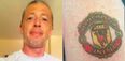 Man City fan gets Manchester United crest tattoo to raise money for his sick son