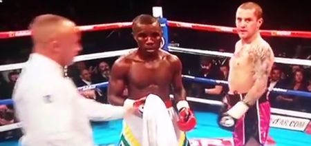 VIDEO: Is this the worst boxing decision to throw in the towel of all time?