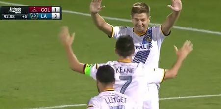 Video: Robbie Keane and Steven Gerrard combine to finish off Colorado Rapids