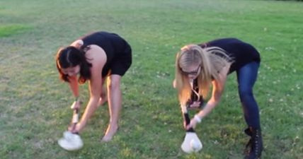 WATCH: Americans try hurling and, spoiler alert, they’re no Henry Shefflins