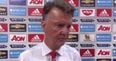 WATCH: Louis van Gaal tells reporter what’s what when asked about David de Gea’s future