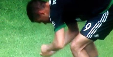 Vine: Franco di Santo puts spider down new team-mate’s jersey