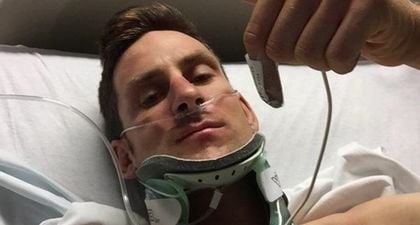 Video: The shocking high-speed collision that left Irish cyclist Matt Brammeier with serious injuries