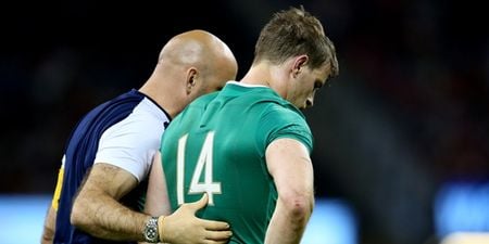 Andrew Trimble’s World Cup dreams on a knife-edge after second scan