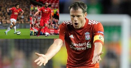 Jamie Carragher is having none of the manager blaming from Jose Enrique and Rafael