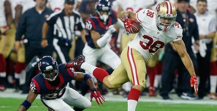 Video: Aussie rugby league star Jarryd Hayne impresses on NFL debut