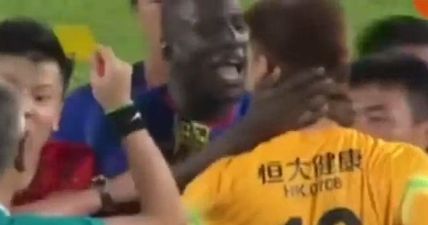 VIDEO: Demba Ba nearly killed a man last night and somehow only received a booking