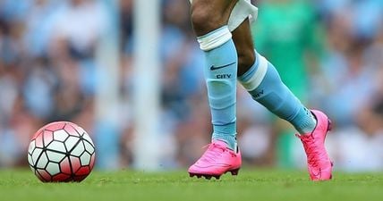 PIC: The boots that Raheem Sterling wore last weekend were half-endearing, half-douchey