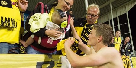 VIDEO: Borussia Dortmund take fan love to whole new level