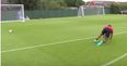 VIDEO: Liverpool youngsters try dizzy penalties and Joe Gomez doesn’t even make it into the box