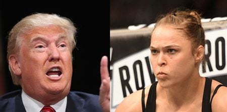 Donald Trump shamelessly tries to piggy back off Ronda Rousey’s popularity