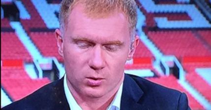 WATCH: A Paul Scholes groan is all it takes to sum up Manchester United’s performance