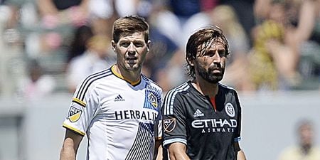 Steven Gerrard’s nephews get unique present after Galaxy trounce New York City