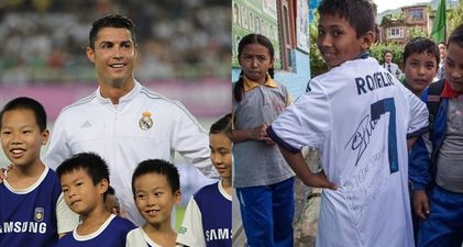 This gesture shows why Cristiano Ronaldo is the world’s most charitable athlete