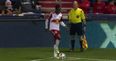 VIDEO: New York Red Bulls’ cheeky corner proves that linesman has no idea what he’s doing