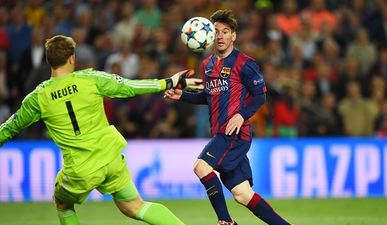 Watch: Lionel Messi’s destruction of Bayern Munich wins UEFA Goal of the Season award