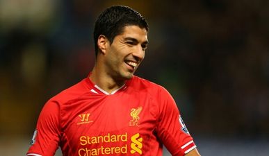 No prizes for guessing who Luis Suarez’s favourite Premier League player is