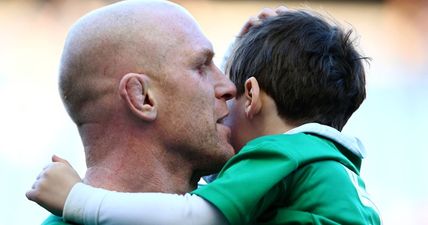 Paul O’Connell’s best memories in an Ireland shirt were the ones he shared with his son