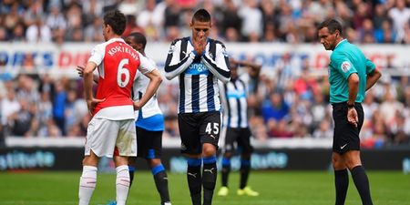 LISTEN: Newcastle fans vent their anger at referee Andre Marriner after loss to Arsenal