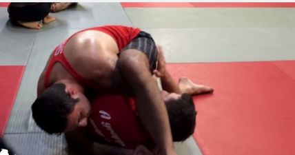 VIDEO: MMA legend Karo Parisyan has invented a brand new choke