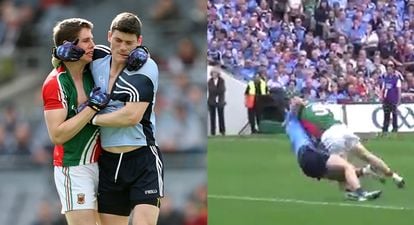 Watch: Fan footage perfectly captures Diarmuid Connolly and Lee Keegan’s bust-up