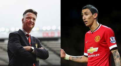 Angel di Maria isn’t a fan of Louis van Gaal’s “philosophy”